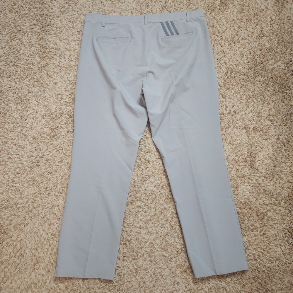 Adidas Golf Pants Mens 38x30 Gray Ultimate365 Stretch Straight Leg Athletic - Picture 9 of 11